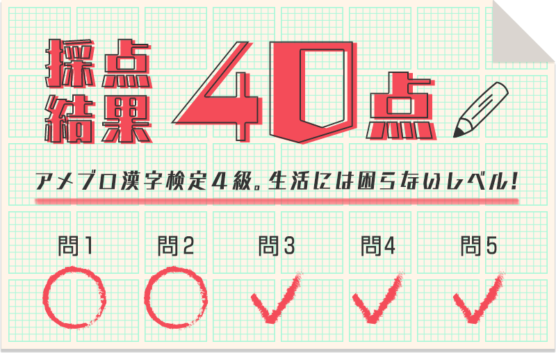 アメブロ漢字検定に挑戦してみよう