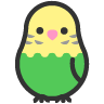 {emoji:セキセイインコ黄}