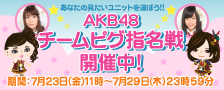 アメーバピグAKB48　チームピグ指名戦